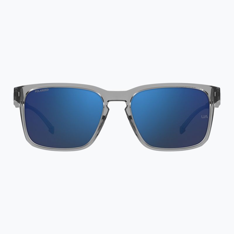 Окуляри сонцезахисні чоловічі Under Armour Assist 2 grey blue/grey blue multilayer polarized 3