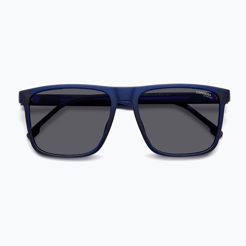Чоловічі сонцезахисні окуляри Carrera 8064/S матовий синій / сірий 4