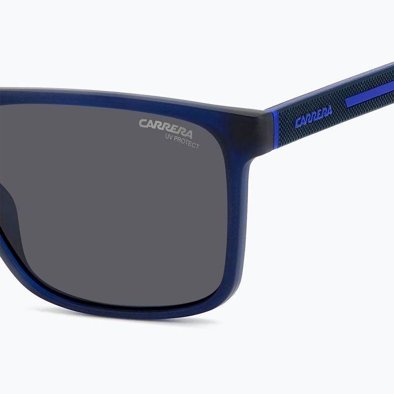 Чоловічі сонцезахисні окуляри Carrera 8064/S матовий синій / сірий 5