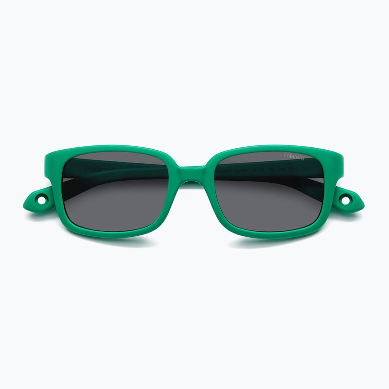 Окуляри сонцезахисні дитячі Polaroid PLD K008/S matte green/grey polarized 4