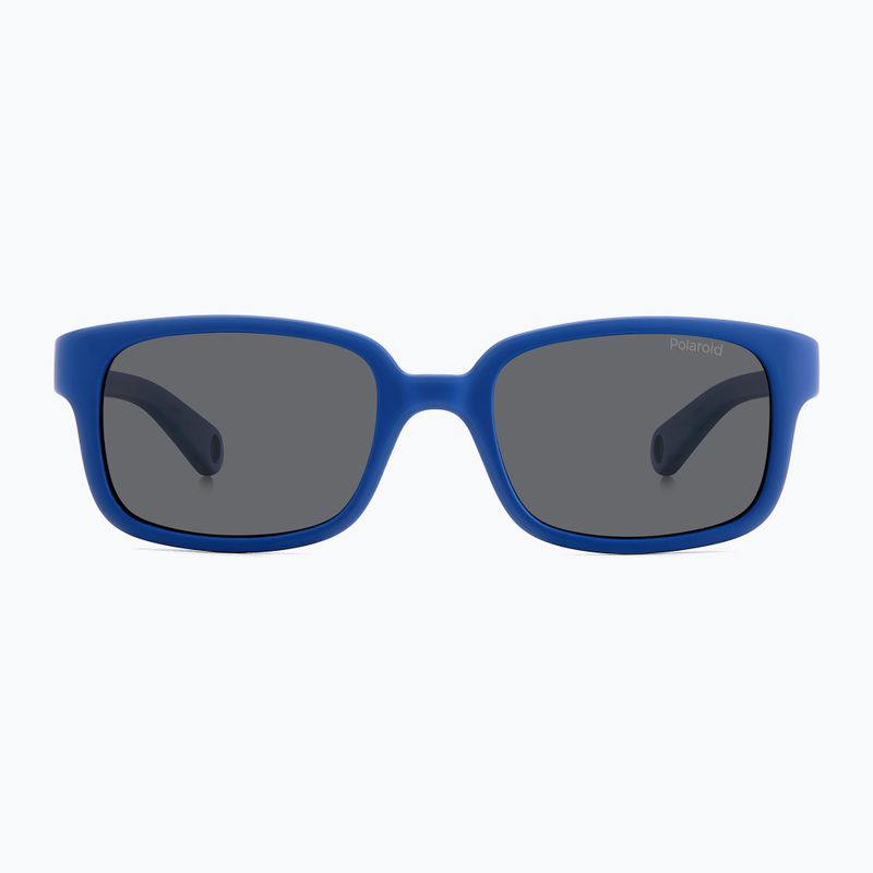 Окуляри сонцезахисні дитячі Polaroid PLD K008/S matte blue/grey polarized 3