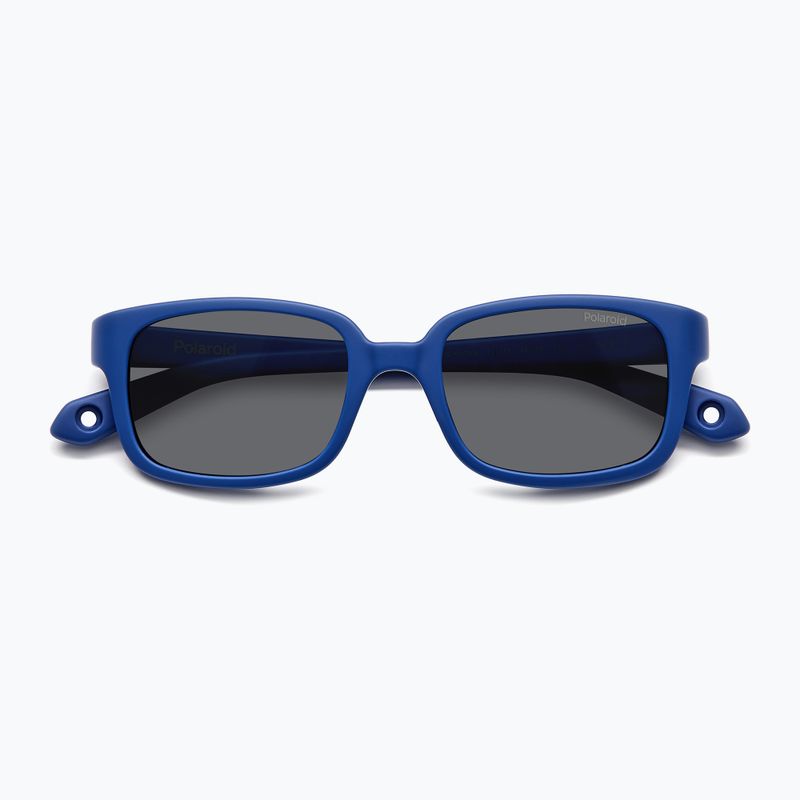 Окуляри сонцезахисні дитячі Polaroid PLD K008/S matte blue/grey polarized 4