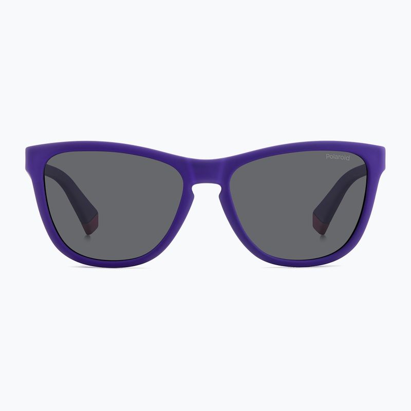 Окуляри сонцезахисні дитячі Polaroid PLD 8056/S matte violet/grey polarized 3