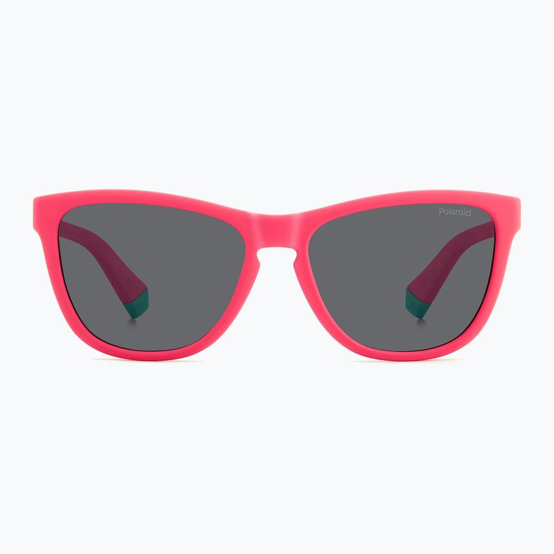 Окуляри сонцезахисні дитячі Polaroid PLD 8056/S matte pink/grey polarized 3