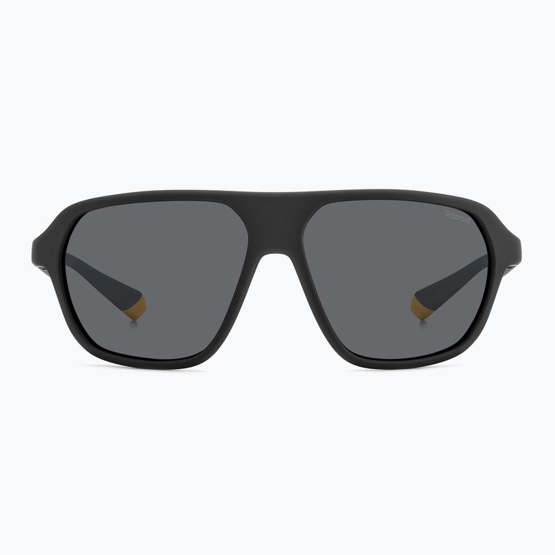 Окуляри сонцезахисні Polaroid PLD 2152/S matte black yellow/grey polarized 2
