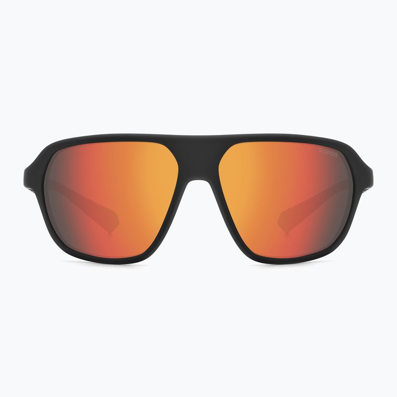 Окуляри сонцезахисні Polaroid PLD 2152/S matte black red/red multilayer polarized 2