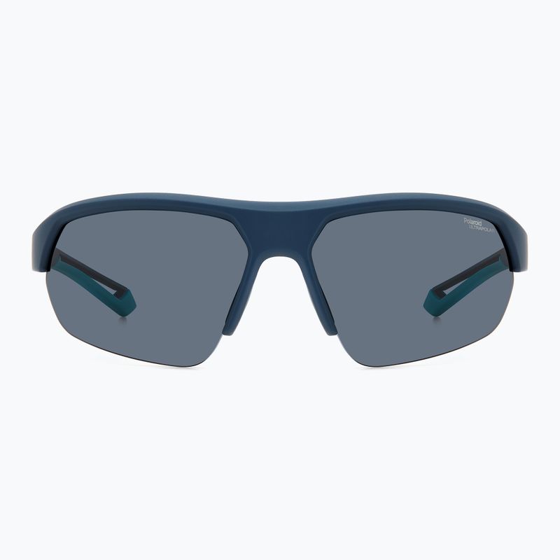 Окуляри сонцезахисні Polaroid PLD 7048/S matte blue/grey polarized high contrast 2