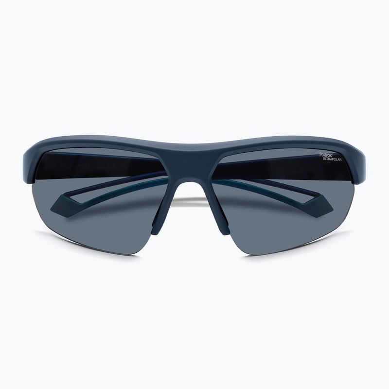 Окуляри сонцезахисні Polaroid PLD 7048/S matte blue/grey polarized high contrast 3