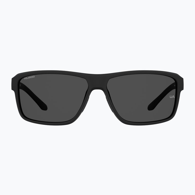 Окуляри сонцезахисні чоловічі Under Armour Kickoff S3 matte black/grey polarized 3