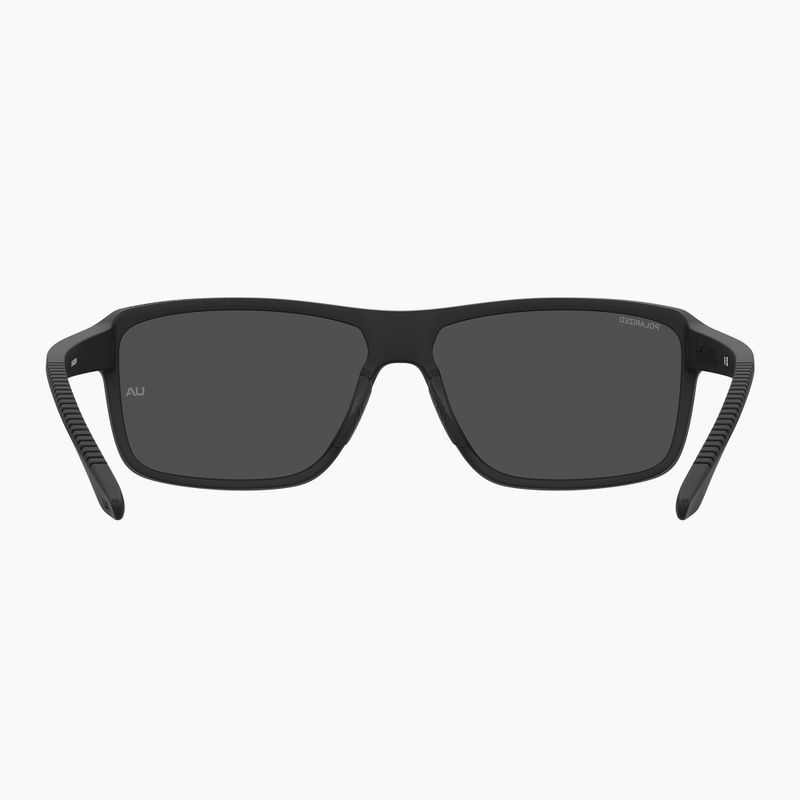 Окуляри сонцезахисні чоловічі Under Armour Kickoff S3 matte black/grey polarized 4
