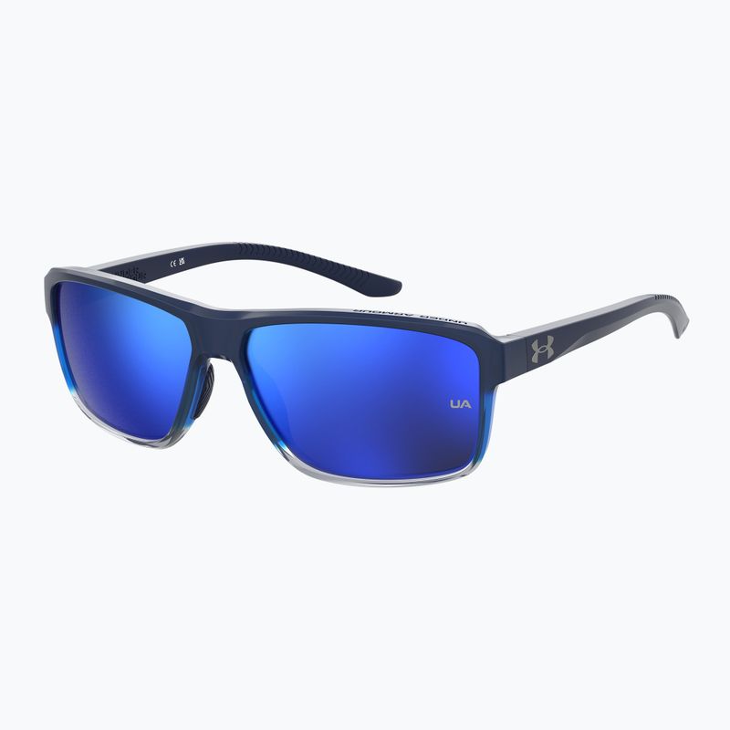 Окуляри сонцезахисні чоловічі Under Armour Kickoff S3 blue shaded grey/blue multilayer 2