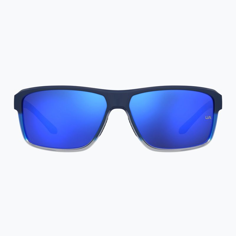 Окуляри сонцезахисні чоловічі Under Armour Kickoff S3 blue shaded grey/blue multilayer 3