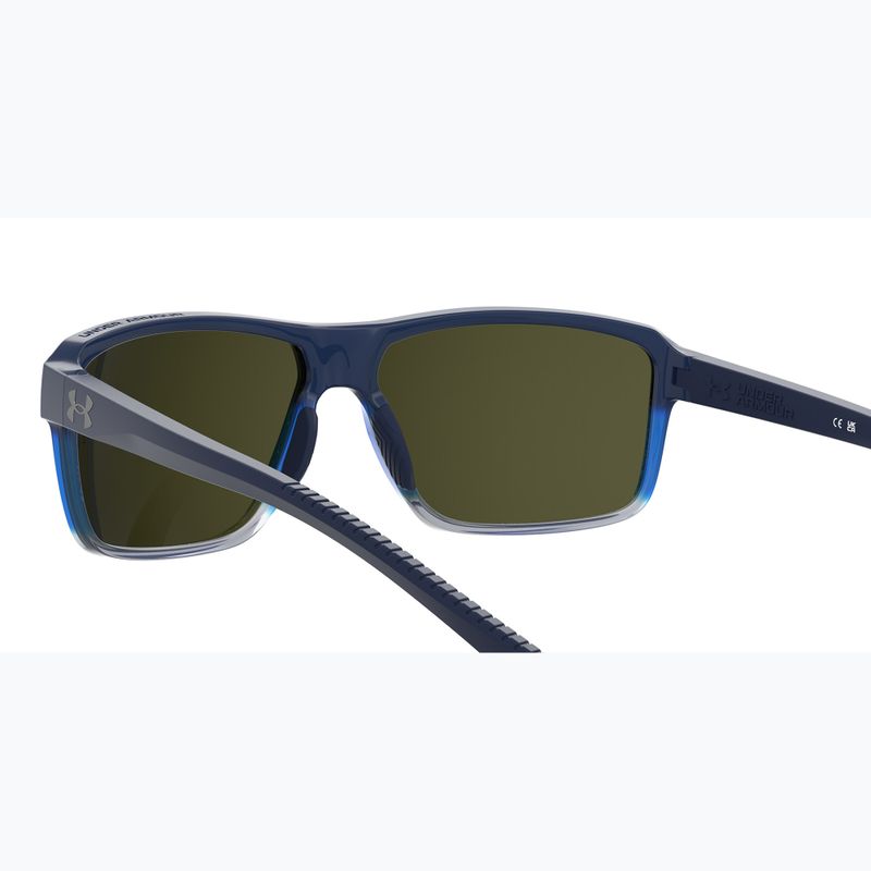 Окуляри сонцезахисні чоловічі Under Armour Kickoff S3 blue shaded grey/blue multilayer 6