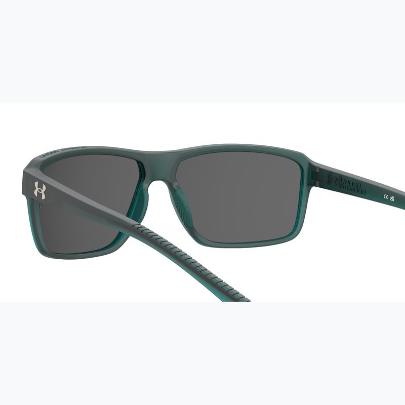 Окуляри сонцезахисні чоловічі Under Armour Kickoff S3 crystal teal/copper mirror 6