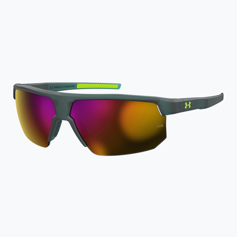 Чоловічі сонцезахисні окуляри Under Armour Driven/G S3 жовто-блакитні/рожеві дзеркальні 2