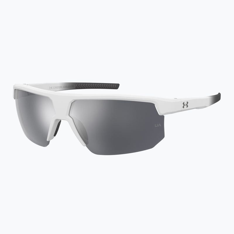 Чоловічі сонцезахисні окуляри Under Armour Driven/G S3 білі сірі/сріблясті з дзеркалом 2