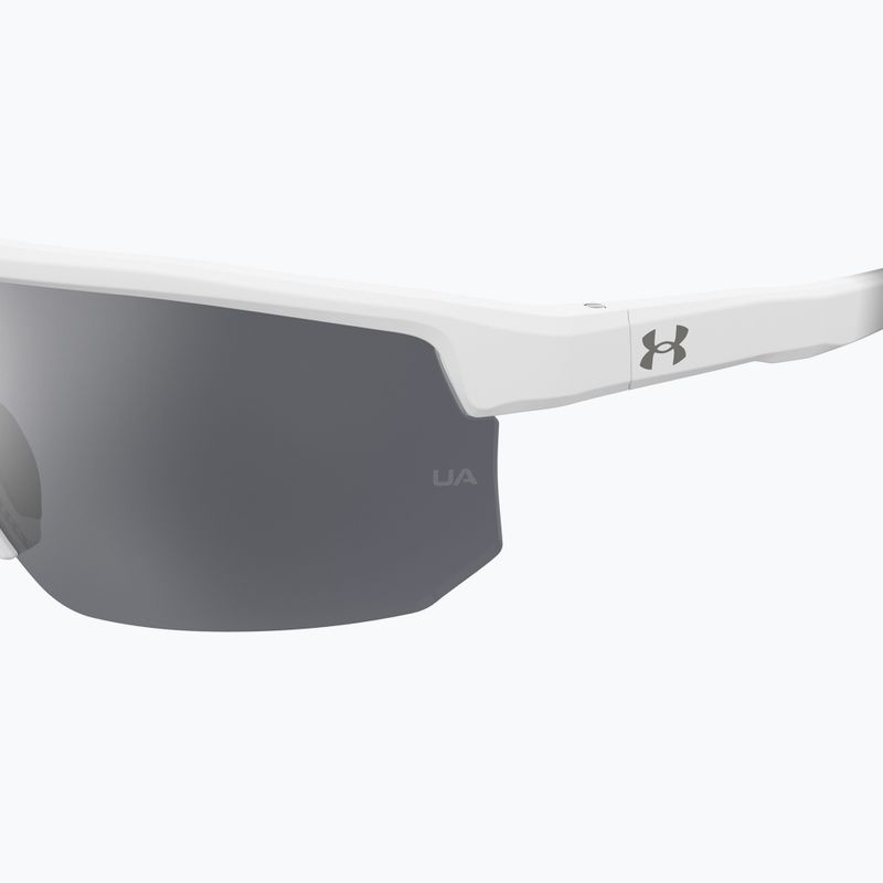 Чоловічі сонцезахисні окуляри Under Armour Driven/G S3 білі сірі/сріблясті з дзеркалом 7