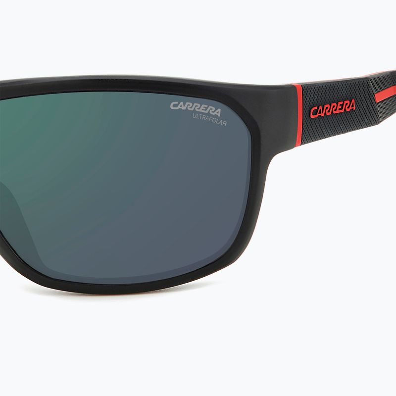 Окуляри сонцезахисні чоловічі Carrera 4018/S matte black red/green grey hight contrast anti reflex 6