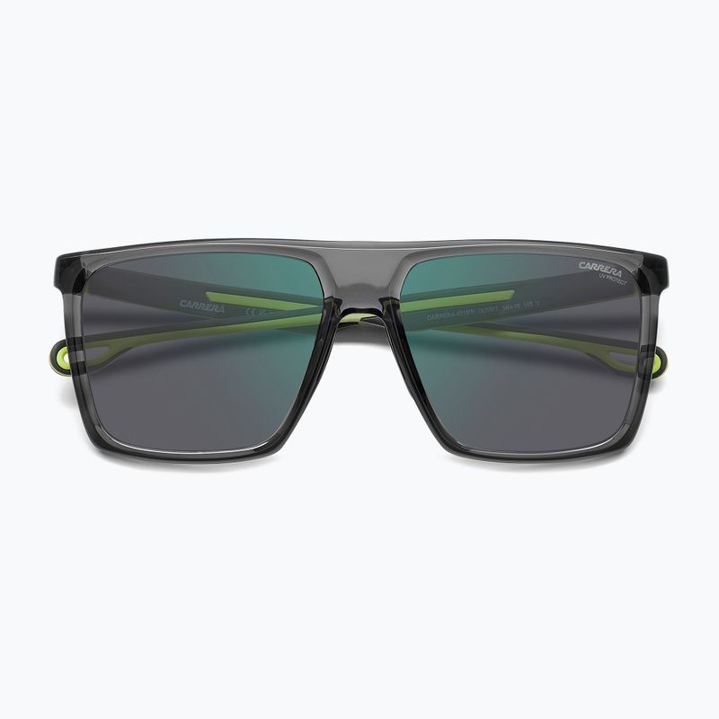 Окуляри сонцезахисні чоловічі Carrera 4019/S grey yellow fluo/green mirror 4
