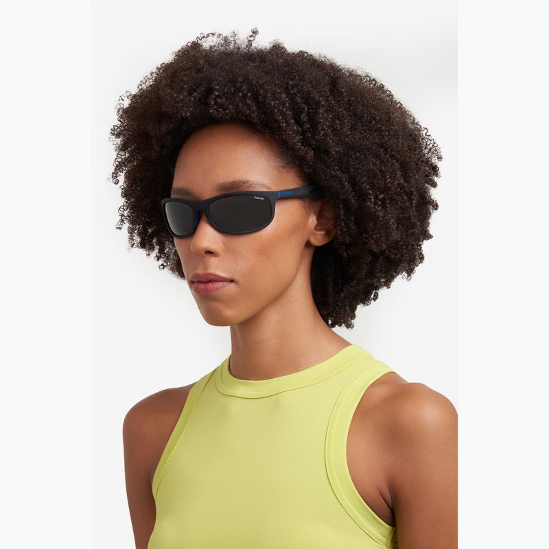 Окуляри сонцезахисні Polaroid PLD 2154/S matte black blue/blue polarized 8