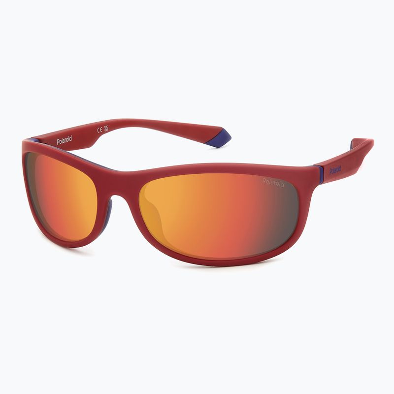 Окуляри сонцезахисні Polaroid PLD 2154/S matte red/red multilayer polarized 2