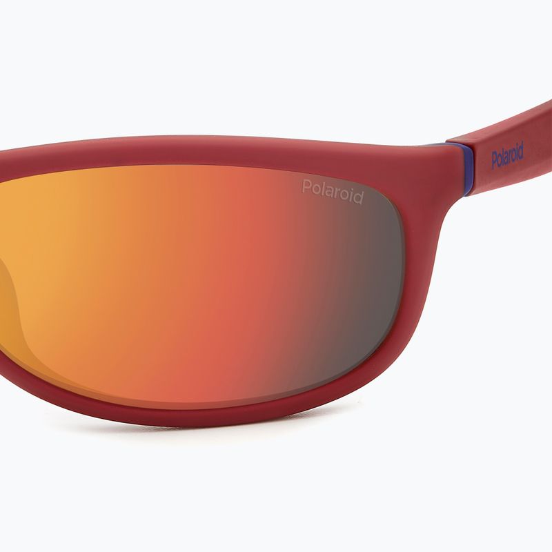 Окуляри сонцезахисні Polaroid PLD 2154/S matte red/red multilayer polarized 5
