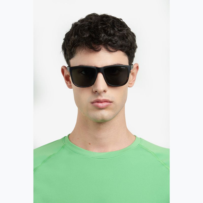 Окуляри сонцезахисні чоловічі Polaroid PLD 2155/S matte brown havana/green polarized 6