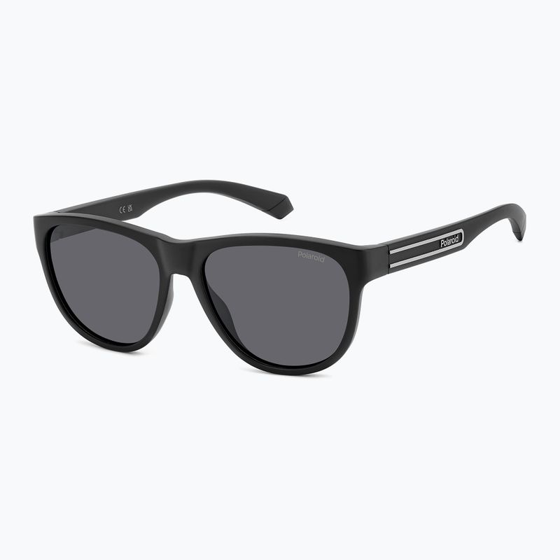 Окуляри сонцезахисні Polaroid PLD 2156/S matte black/grey polarized 2