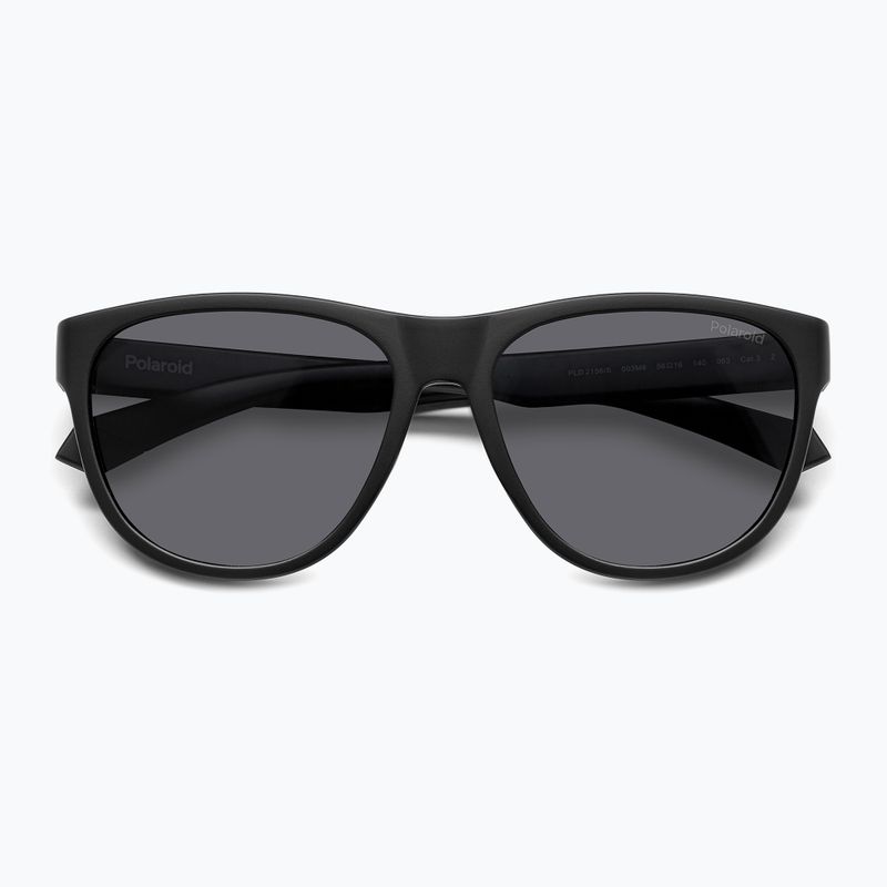 Окуляри сонцезахисні Polaroid PLD 2156/S matte black/grey polarized 4