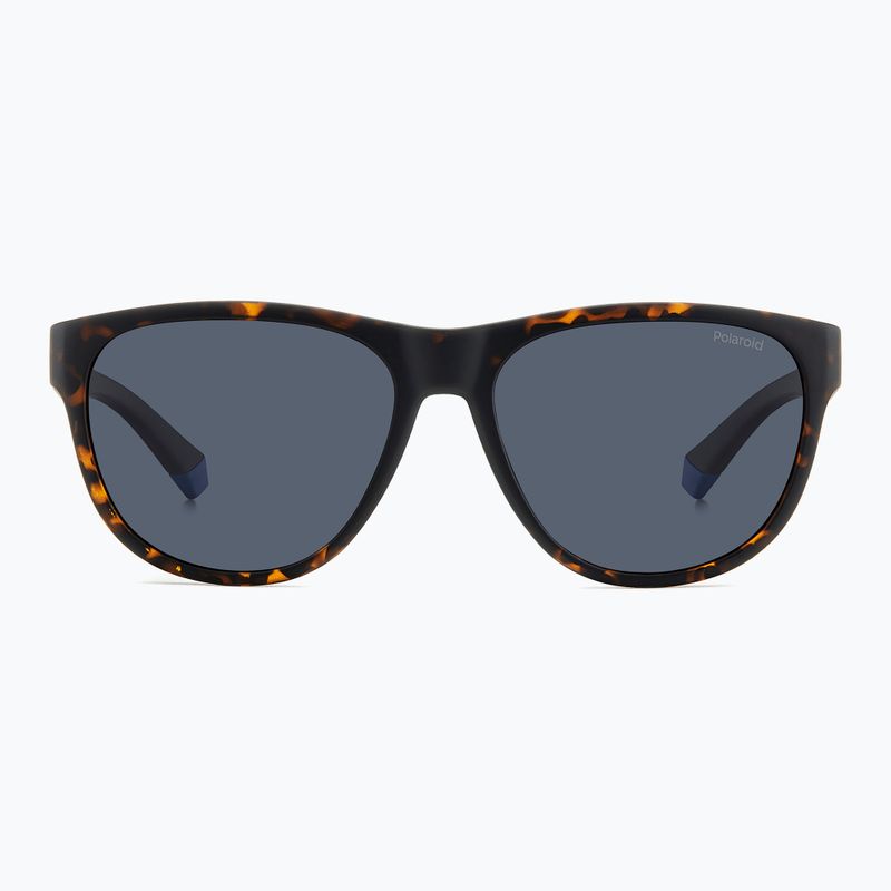 Окуляри сонцезахисні Polaroid PLD 2156/S matte brown havana/blue polarized 3