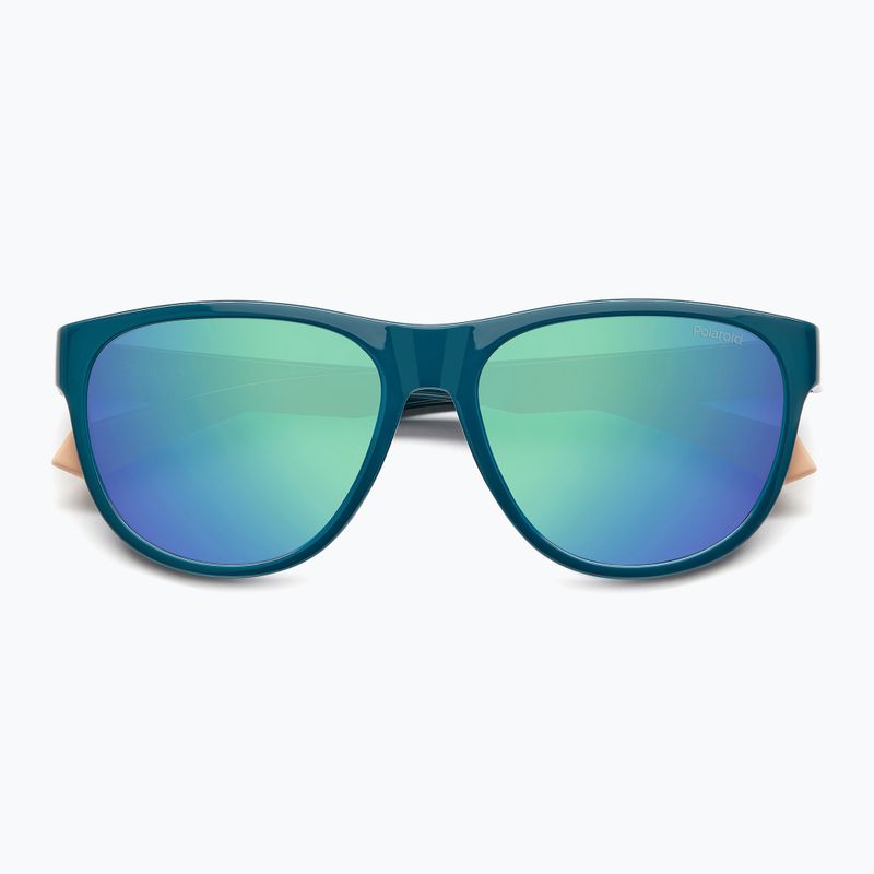 Окуляри сонцезахисні Polaroid PLD 2156/S teal/greygreen mirror polarized 4