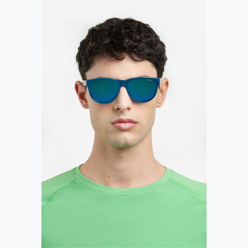 Окуляри сонцезахисні Polaroid PLD 2156/S teal/greygreen mirror polarized 6