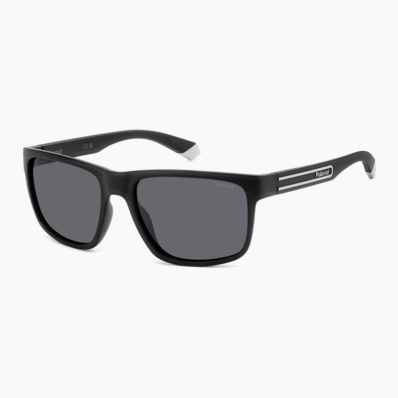 Окуляри сонцезахисні чоловічі Polaroid PLD 2571/S matte black/grey polarized 2