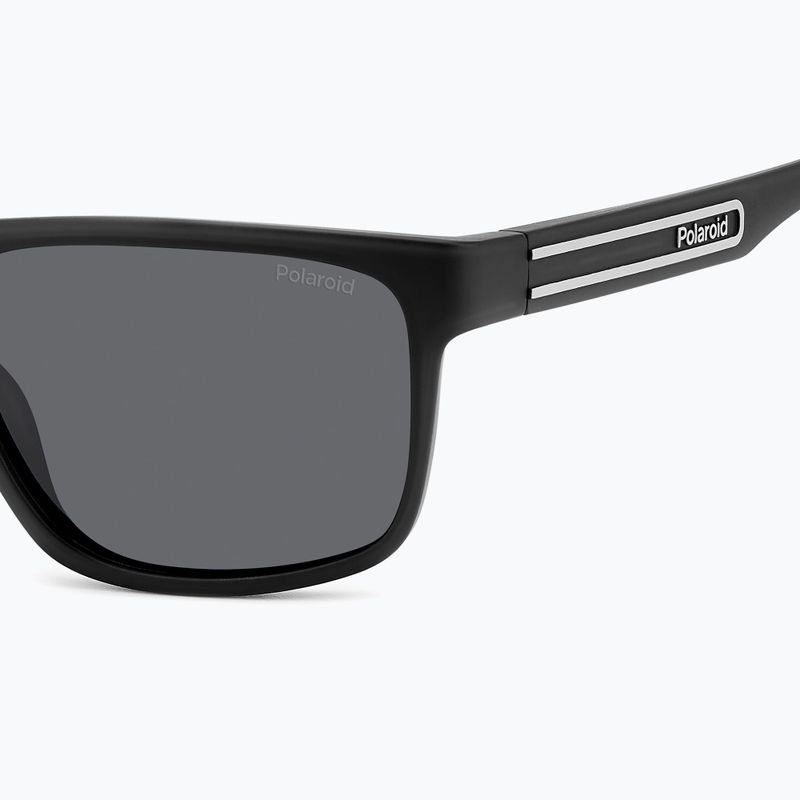 Окуляри сонцезахисні чоловічі Polaroid PLD 2571/S matte black/grey polarized 5