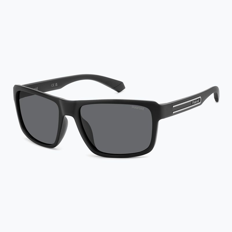 Окуляри сонцезахисні чоловічі Polaroid PLD 2158/S black/grey polarized 2