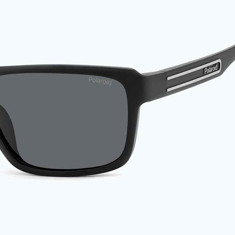 Окуляри сонцезахисні чоловічі Polaroid PLD 2158/S black/grey polarized 5