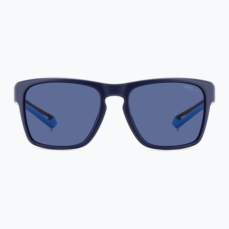 Окуляри сонцезахисні чоловічі Polaroid PLD 7052/S matte blue/blue polarized high contrast 3