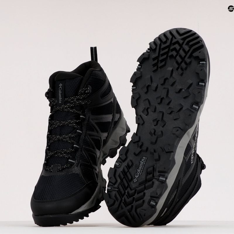 Черевики для трекінгу чоловічі Columbia Peakfreak X2 Mid Outdry 012 чорні 1865001 10