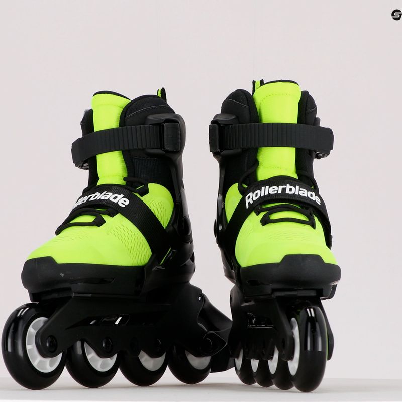 Роликові ковзани дитячі Rollerblade Microblade жовті 7102000215 9