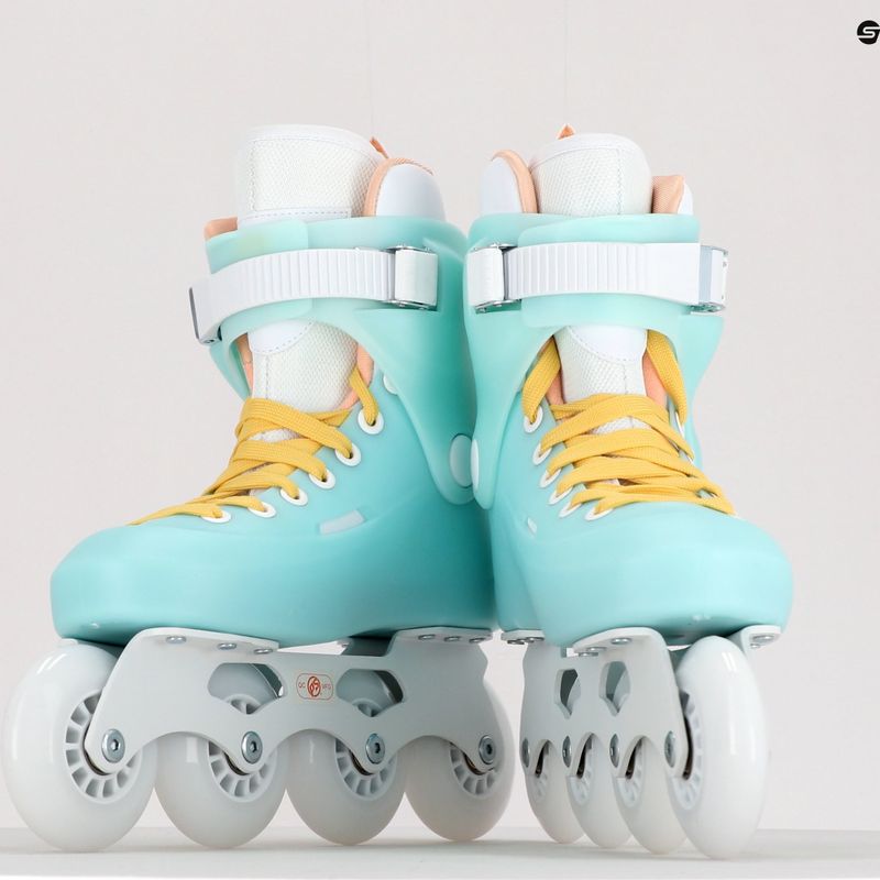 Роликові ковзани жіночі Powerslide Zoom Baby 80 блакитні 908403 15