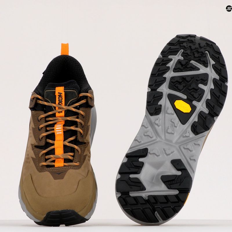 Черевики для трекінгу чоловічі HOKA ONE ONE Kaha Low GTX коричневі 1118586 9