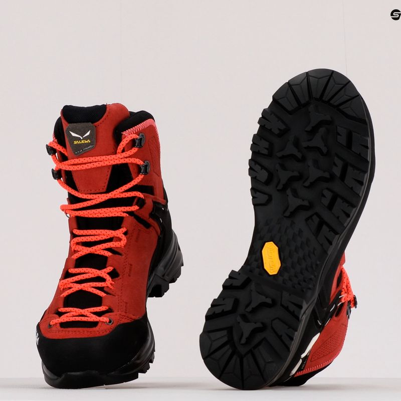 Черевики для трекінгу жіночі Salewa MTN Trainer 2 Mid GTX червоні 00-0000061398 11