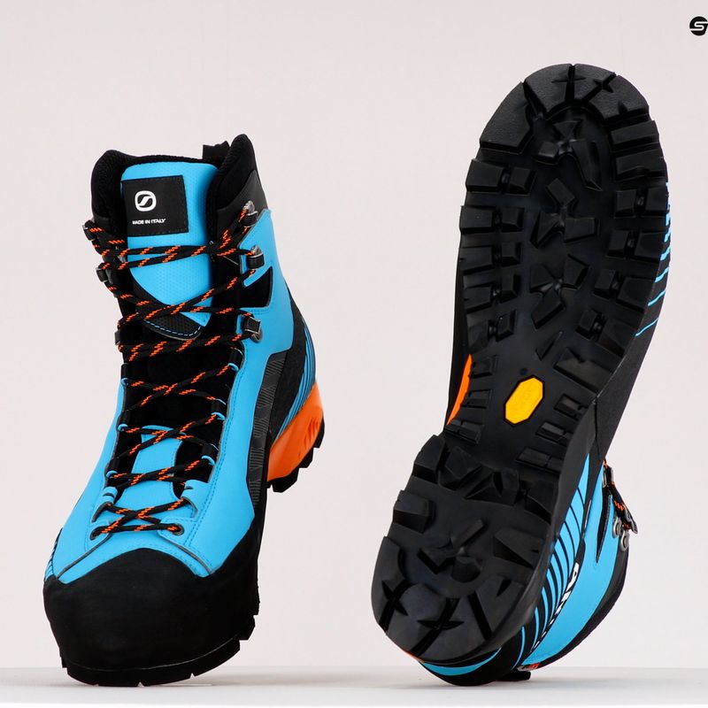 Черевики для альпінізму чоловічі SCARPA Ribelle Lite HD блакитні 71089-250 13