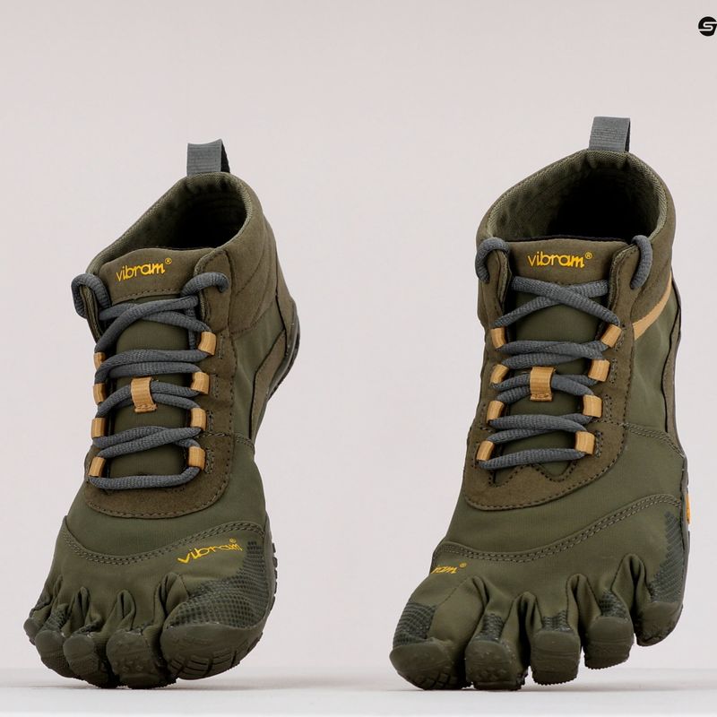 Черевики для трекінгу чоловіче Vibram Fivefingers V-Trek зелені 18M74020420 9