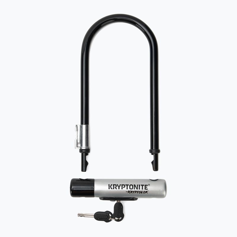 Велосипедний замок Kryptonite Kryptolok Standard U-Lock + трос Kryptoflex чорний/сірий 2