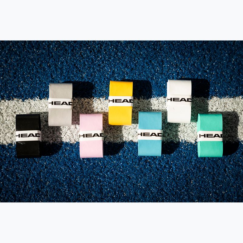 Обгортки для ракеток для паделю HEAD Padel Pro 3 шт. white 2