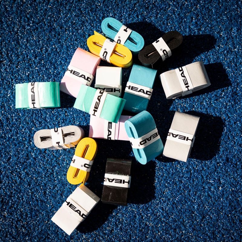 Обгортки для ракетки HEAD Padel Pro 3 шт. жовтий 3