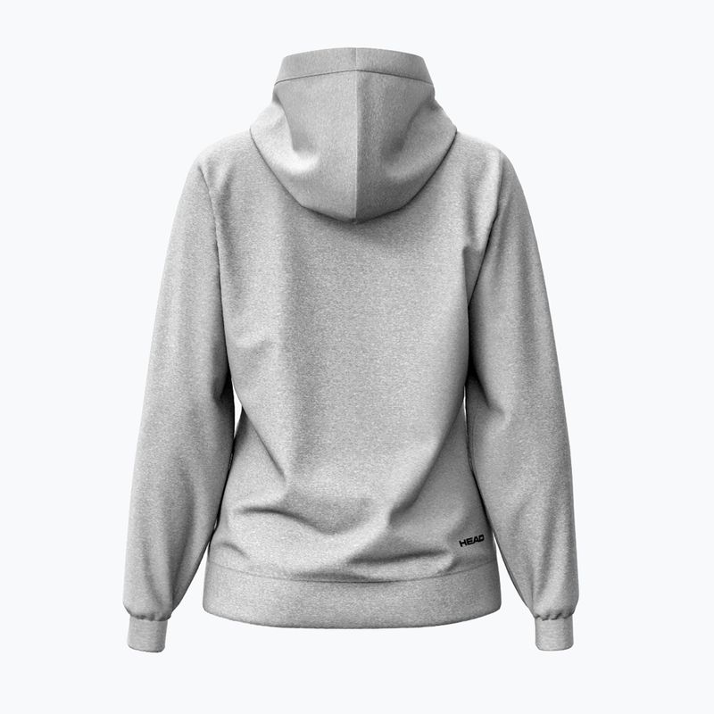 Кофта жіноча HEAD Club Original Hoodie grey/melange 2