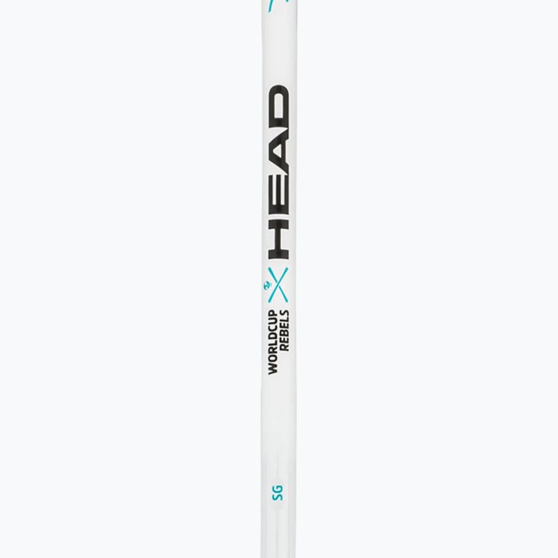 Палиці гірськолижні HEAD Worldcup SG white/black/speed blue 3