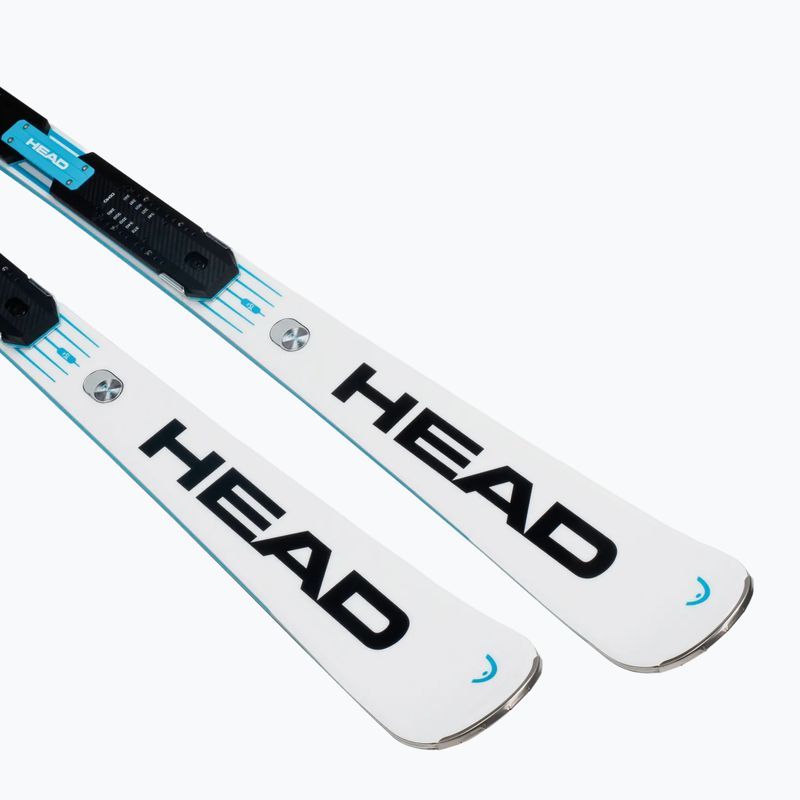 Лижі гірські HEAD WC Rebels e-SL RP EVO 14 + Кріплення Freeflex 14 GW white/blue 3